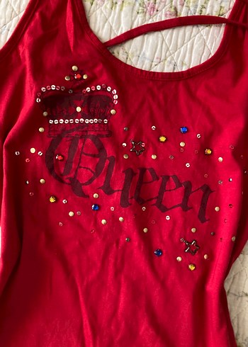 m Beden bershka american vintage 2000s boyundan bağlamalı bluz