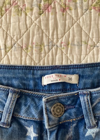 American Vintage american vintage yıldızlı mini kot şort