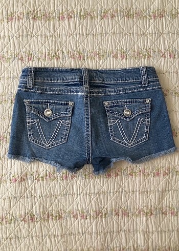 s Beden mavi Renk american vintage miss me true religion mavi mini kot şort