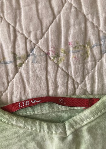 l Beden yeşil Renk SATILDI!!! ltb american vintage yeşil boyundan bağlamalı bluz