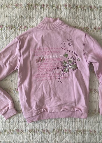 american vintage esprit edc pembe hırka eşofman üstü