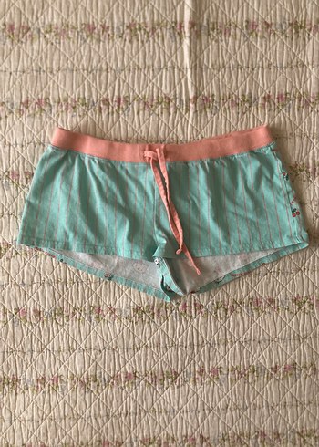 American Vintage american vintage hello kitty mavi-pembe mini şort