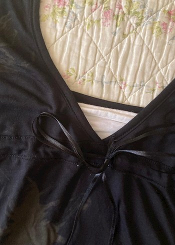 m Beden S@TILDI! american vintage ltb boyundan bağlamalı bluz büstiyer