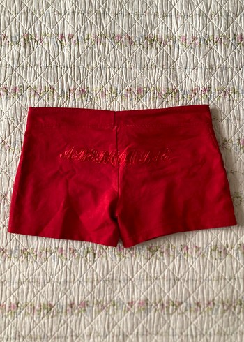 American Vintage american vintage abercrombie fitch kırmızı baskılı mini şort
