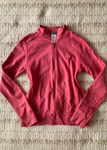 TÜKENDİ adidas american vintage pembe hırka ceket
