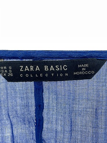 s Beden lacivert Renk Zara Gömlek %70 İndirimli.