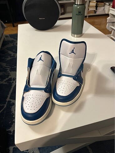 Air jordan 1 low lacivert beyaz
