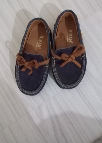 koyu mavi Erkek Çocuk Süet Ayakkabı - Görsel 2