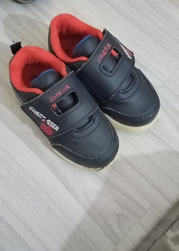 Kızaklı Erkek Çocuk Spor Ayakkabı mavi Kırmızı - Görsel 2