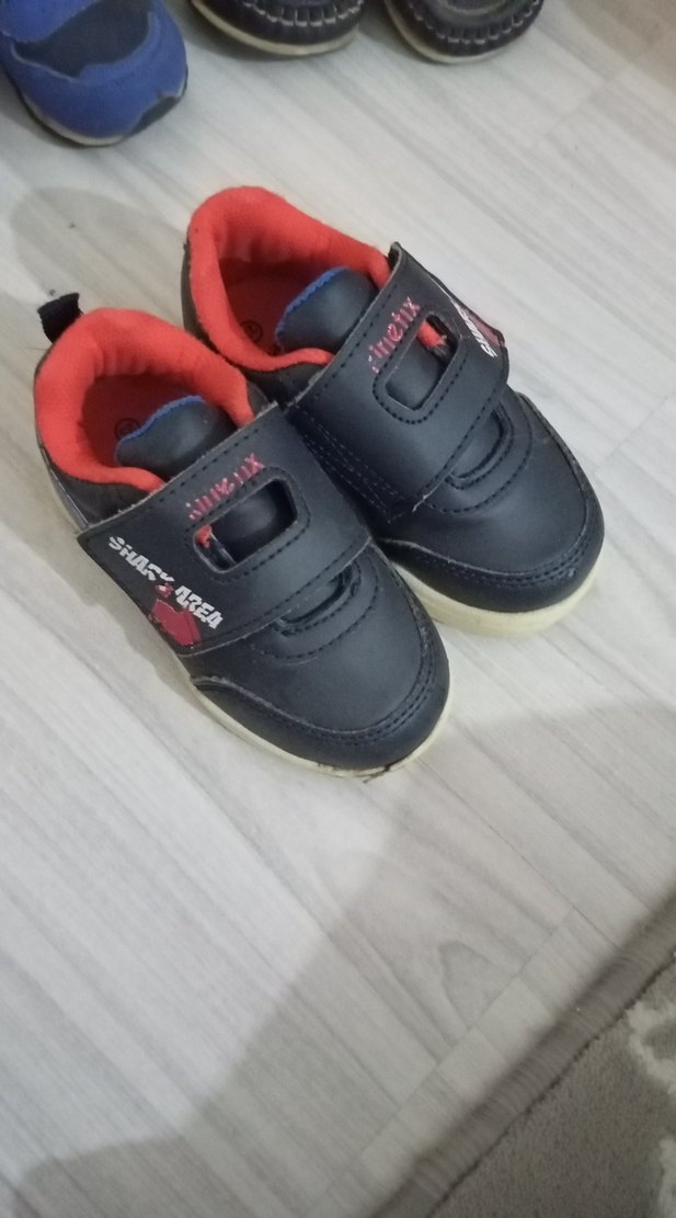 Kızaklı Erkek Çocuk Spor Ayakkabı mavi Kırmızı - Görsel 2