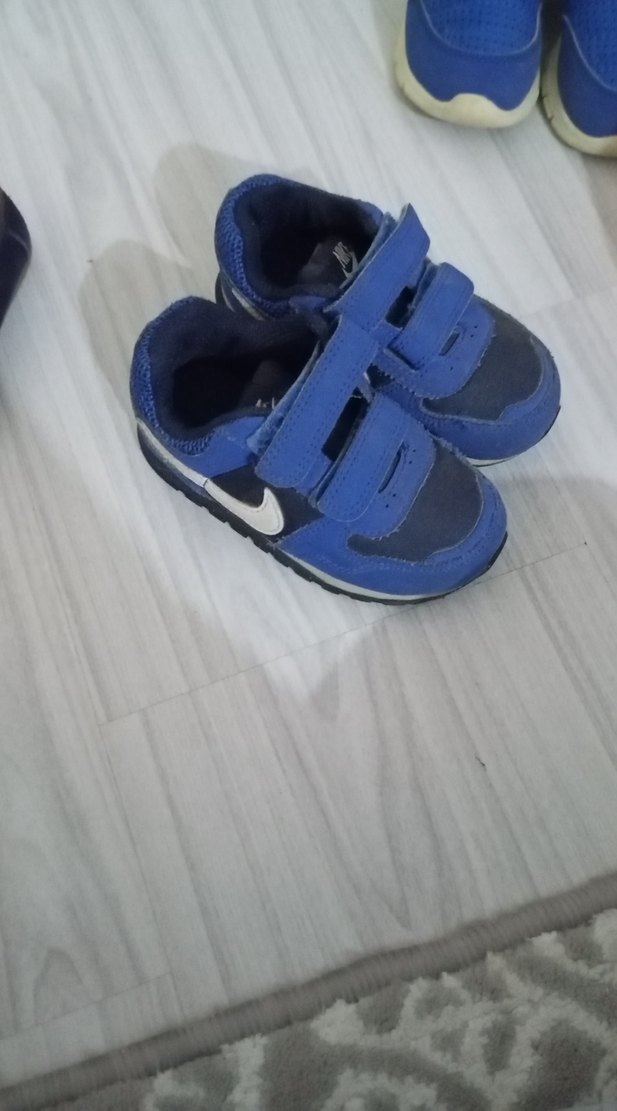 Erkek Çocuk Mavi Nike Spor Ayakkabı - Görsel 3