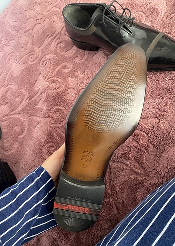 Bordo Parlak Modern Klasik Erkek Ayakkabı - Görsel 2