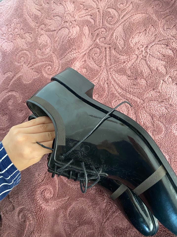 Bordo Parlak Modern Klasik Erkek Ayakkabı - Görsel 4