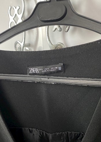 Düğmeli Siyah V Yaka Kadın Yelek - Görsel 2