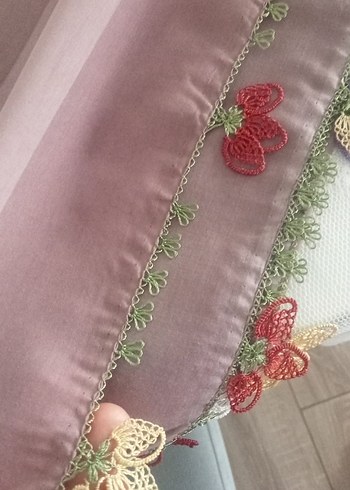 Bohem Tarz Pastel Renkli Kadın Fular - Görsel 2