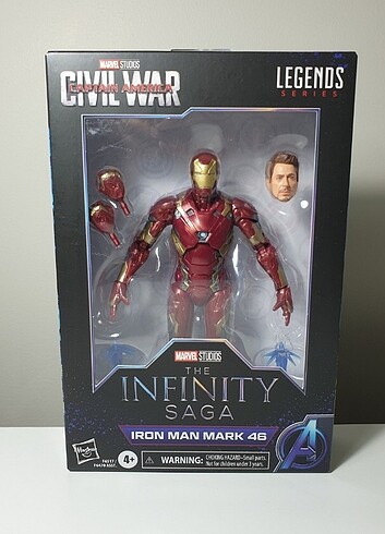 Captain America: Civil War Marvel Legends The Infinity Saga Iron
