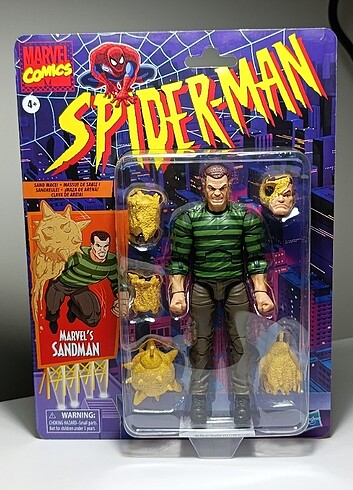 Spider-Man Marvel Legends Retro Collection Marvel's Sandman