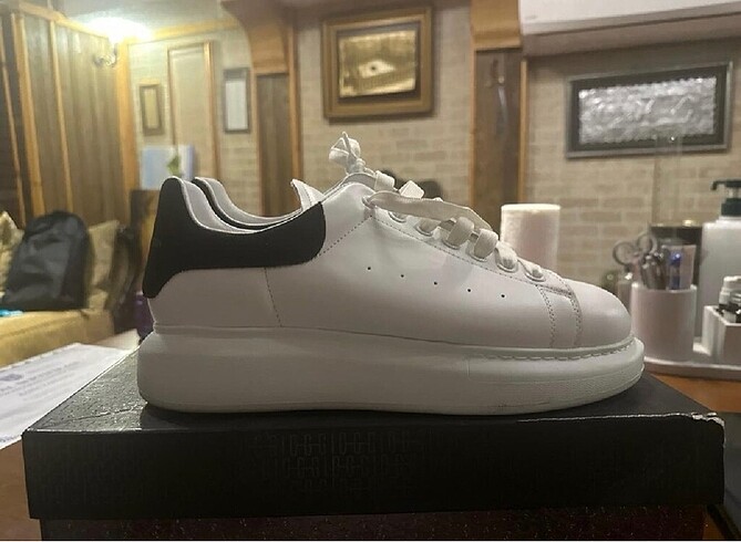 Alexander McQueen alexander mcqueen 0 ithal deri erkek ayakkabı