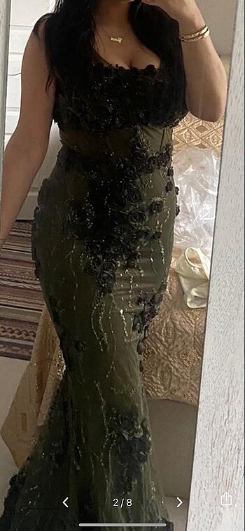 Yeşil balık abiye