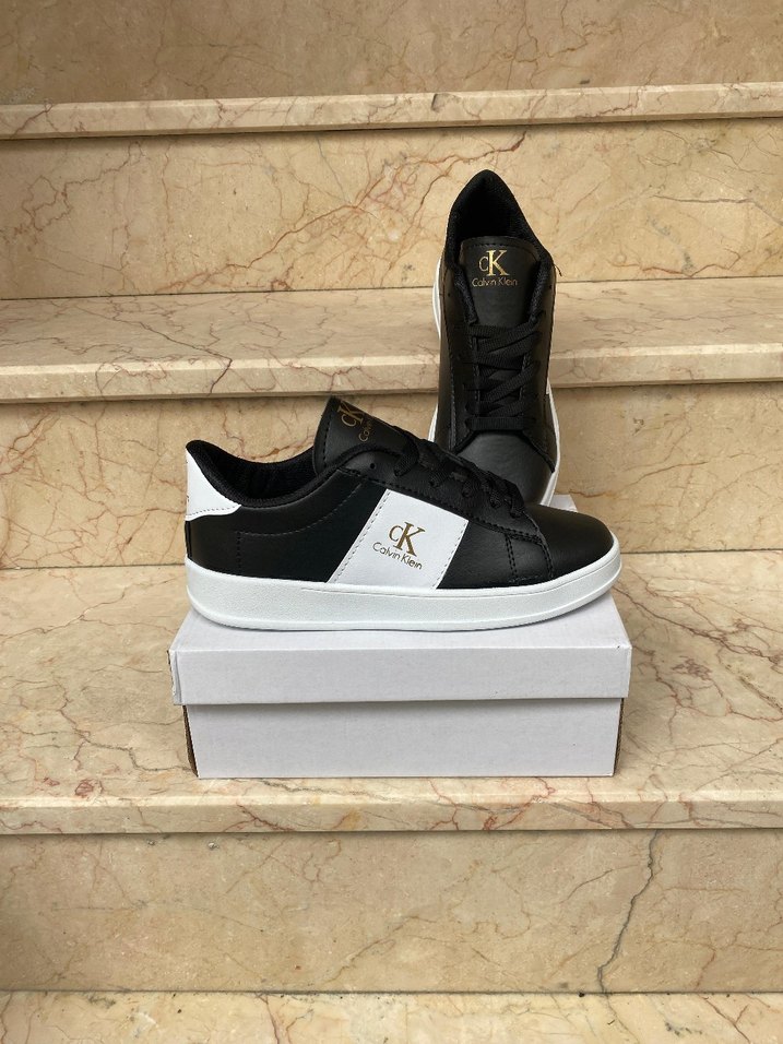 Calvin Klein Siyah-Beyaz Erkek Spor Ayakkabı - Görsel 3