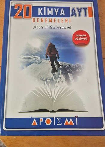 20 Kimya AYT Denemeleri - Tamamı Çözümlü