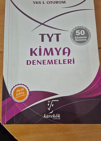 TYT Kimya Denemeleri - 50 Çözümlü Soru