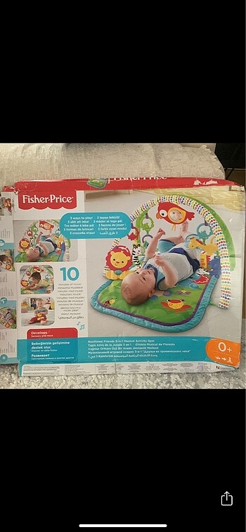 Fisher Price oyun matı yağmur ormanı