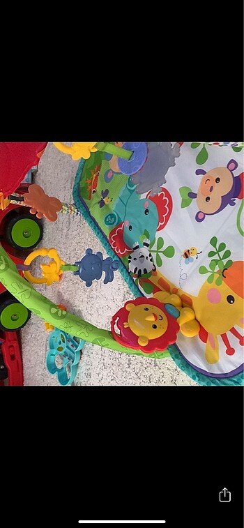  Beden Renk Fisher Price oyun matı yağmur ormanı