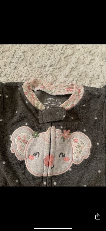 6 Ay Beden Carters Polar tulum