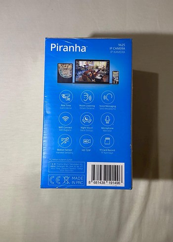 Kablosuz IP Kamera Bebek Ofis Ev Çocuk - Görsel 6