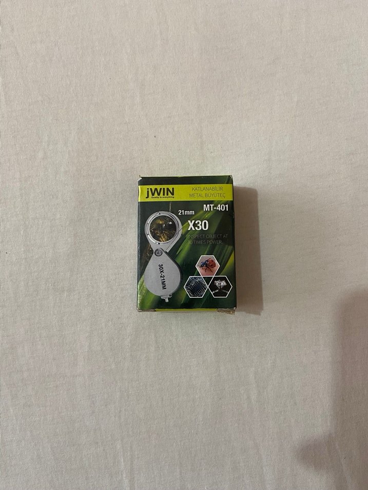 Katlanır Cep Boy Büyüteç Metal - Görsel 4