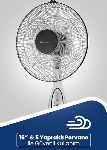 Goldmaster Kutup Ayaklı Vantilatör GM-7922 - Görsel 4