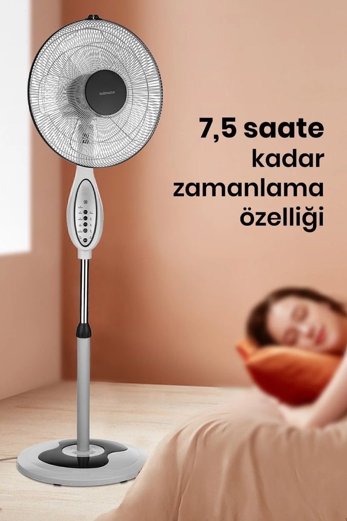Goldmaster Kutup Ayaklı Vantilatör GM-7922 - Görsel 3