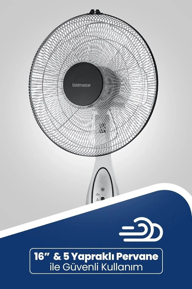 Goldmaster Kutup Ayaklı Vantilatör GM-7922 - Görsel 4