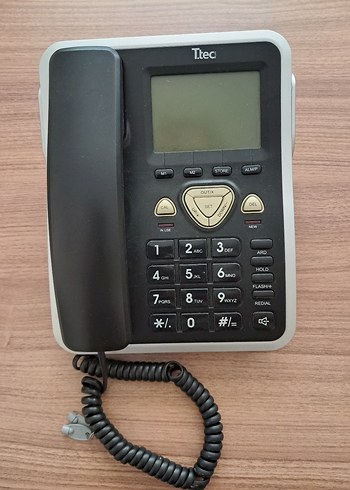 Ltec Masaüstü Telefon Bej ve Gri Renkli