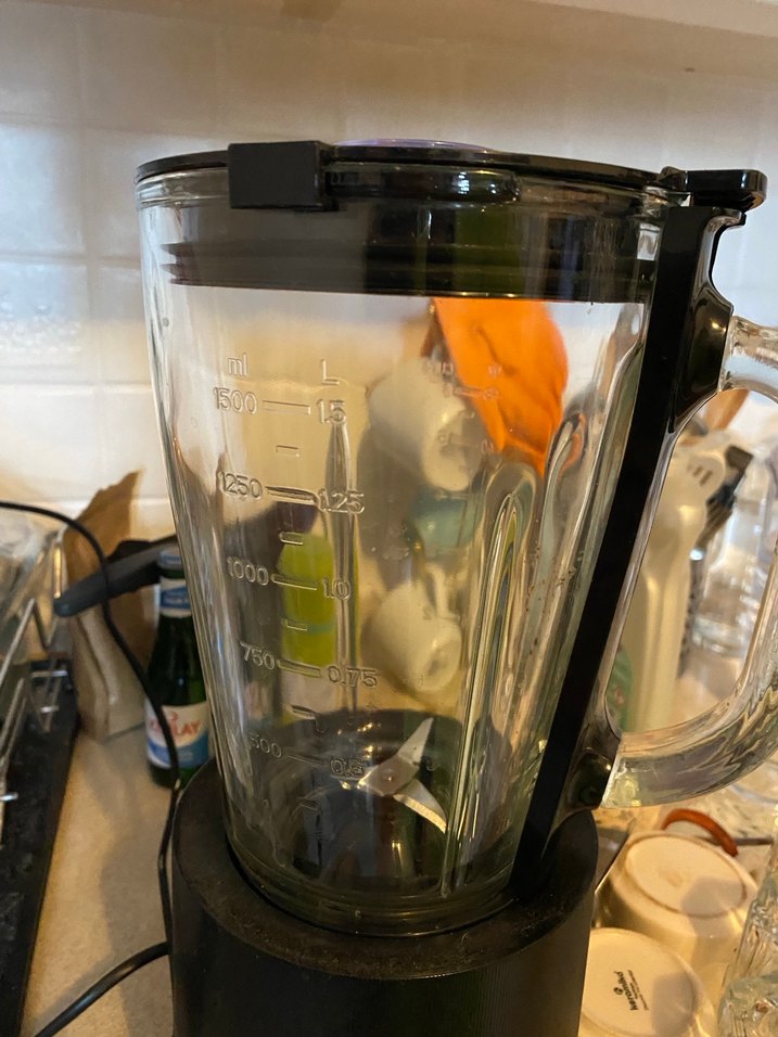 Siyah Gri Cam Hazneli Blender - Görsel 4