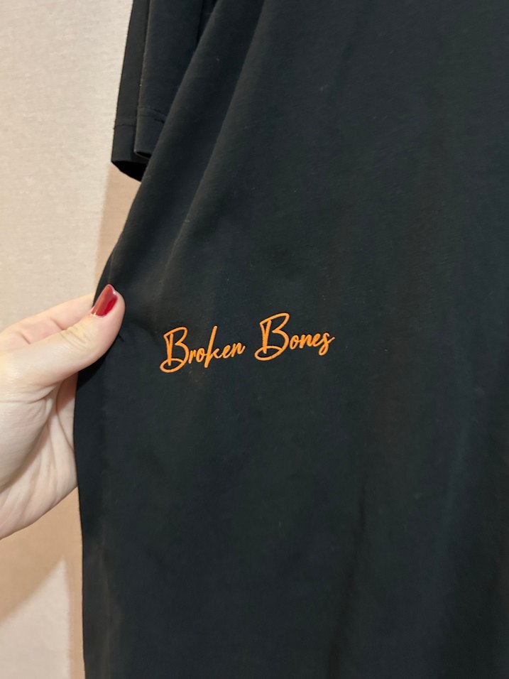 Siyah Erkek Oversize Kısa Kollu Tişört - Görsel 3