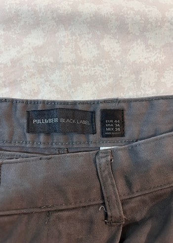 Gri Fermuarlı Pantolon - Görsel 2