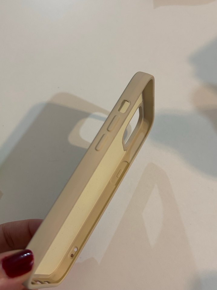 Bej  Apple 13/14 Telefon Kılıfı - Görsel 2