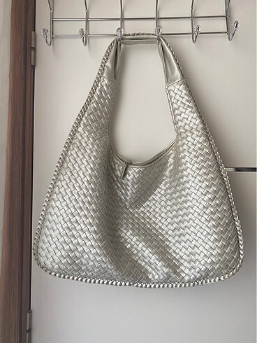 Bottega Veneta Gümüş renk bottega benzeri