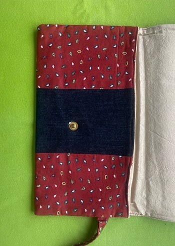 Renkli Bağlamalı Kadın Portföy Çanta - Görsel 2