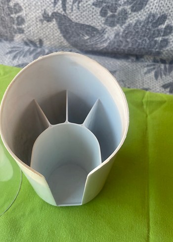 Gri-Beyaz Döner Makyaj Organizeri - Görsel 3