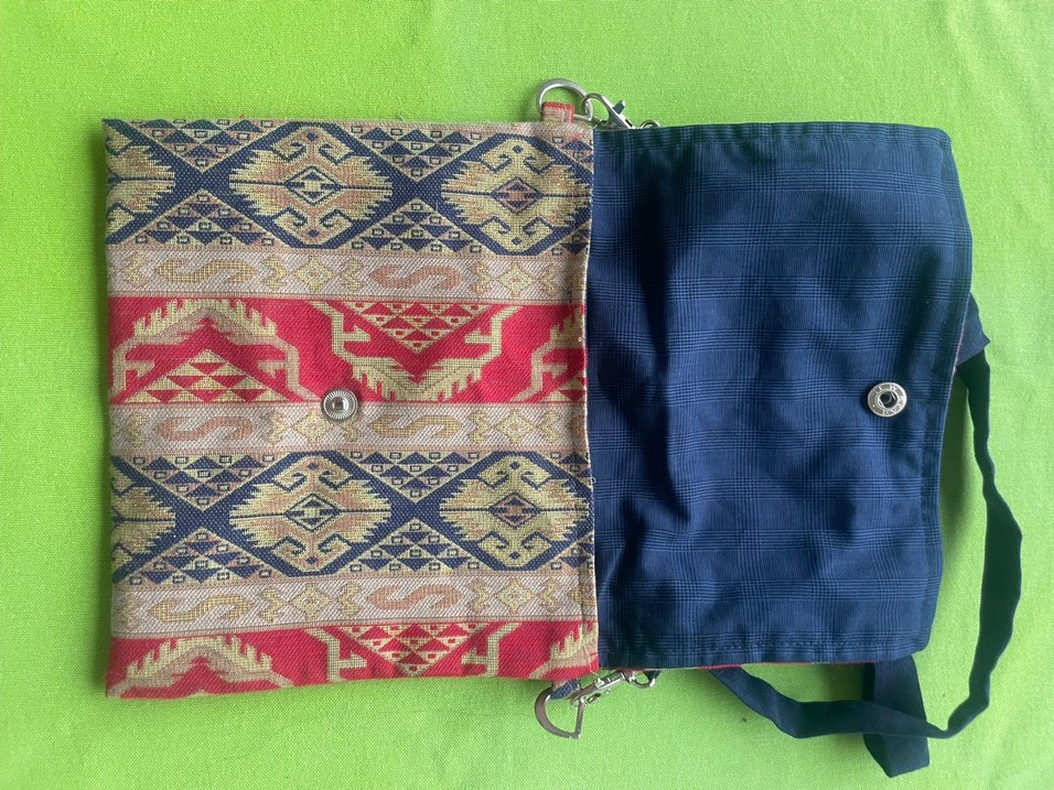 Bohem Çok Renkli Kadın Clutch Çanta - Görsel 2