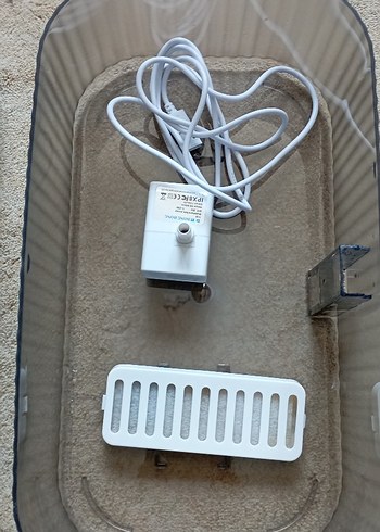 Pastel Mavi Kedi Mama ve Su Kabı kiwi marka - Görsel 3