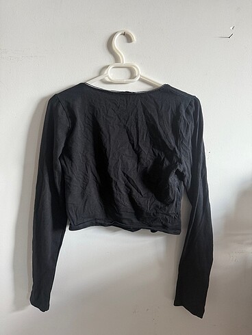 l Beden Siyah Crop