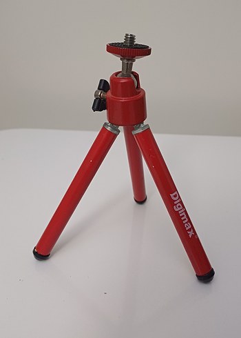 Kırmızı Digimax Mini Tripod - Görsel 3