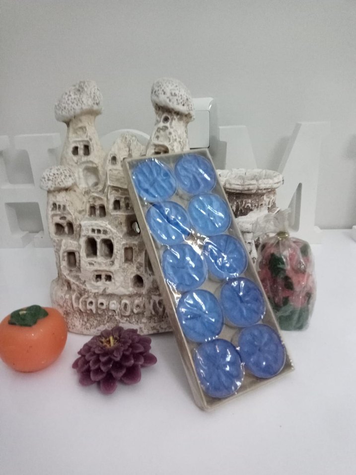 Işıklandırmalı Beyaz Dekoratif Figürin - Görsel 3