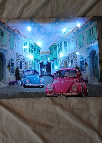 Beyaz Işık LED Dekoratif Işık Zinciri - Görsel 2