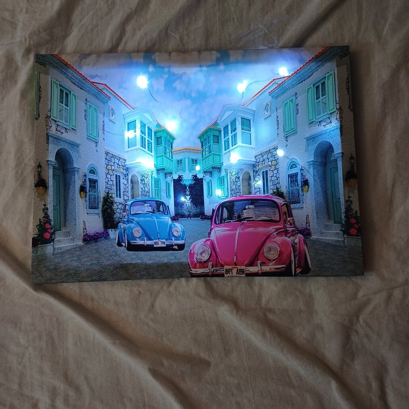 Beyaz Işık LED Dekoratif Işık Zinciri - Görsel 2