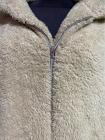 universal Beden camel Renk Peluş ceket